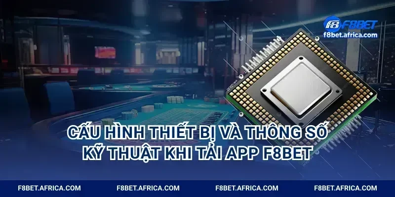 Cấu hình thiết bị và thông số kỹ thuật khi tải app F8BET
